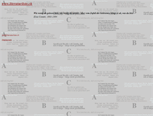 Tablet Screenshot of literaturliste.ch